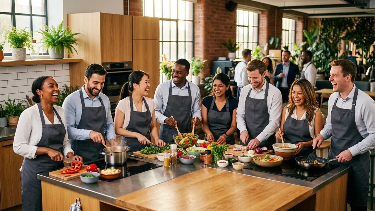 Team-Kochen